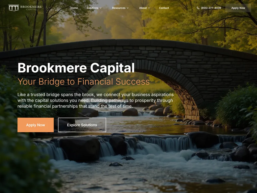 Brookmere Capital concept design