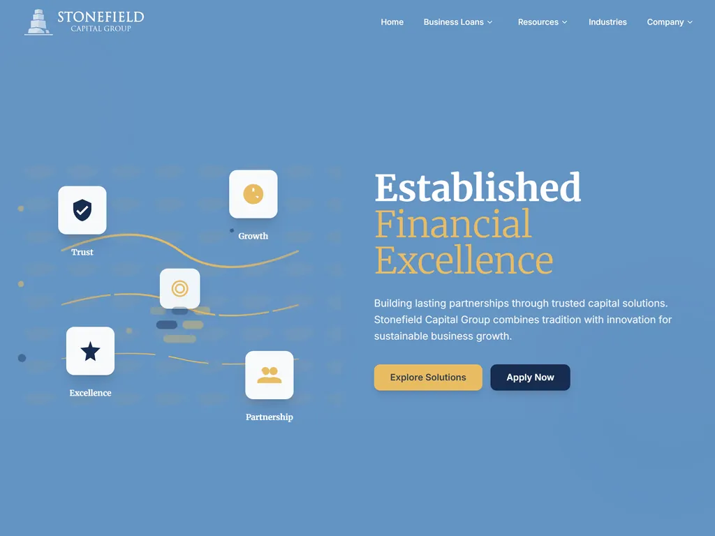 Stonefield Capital Group concept design